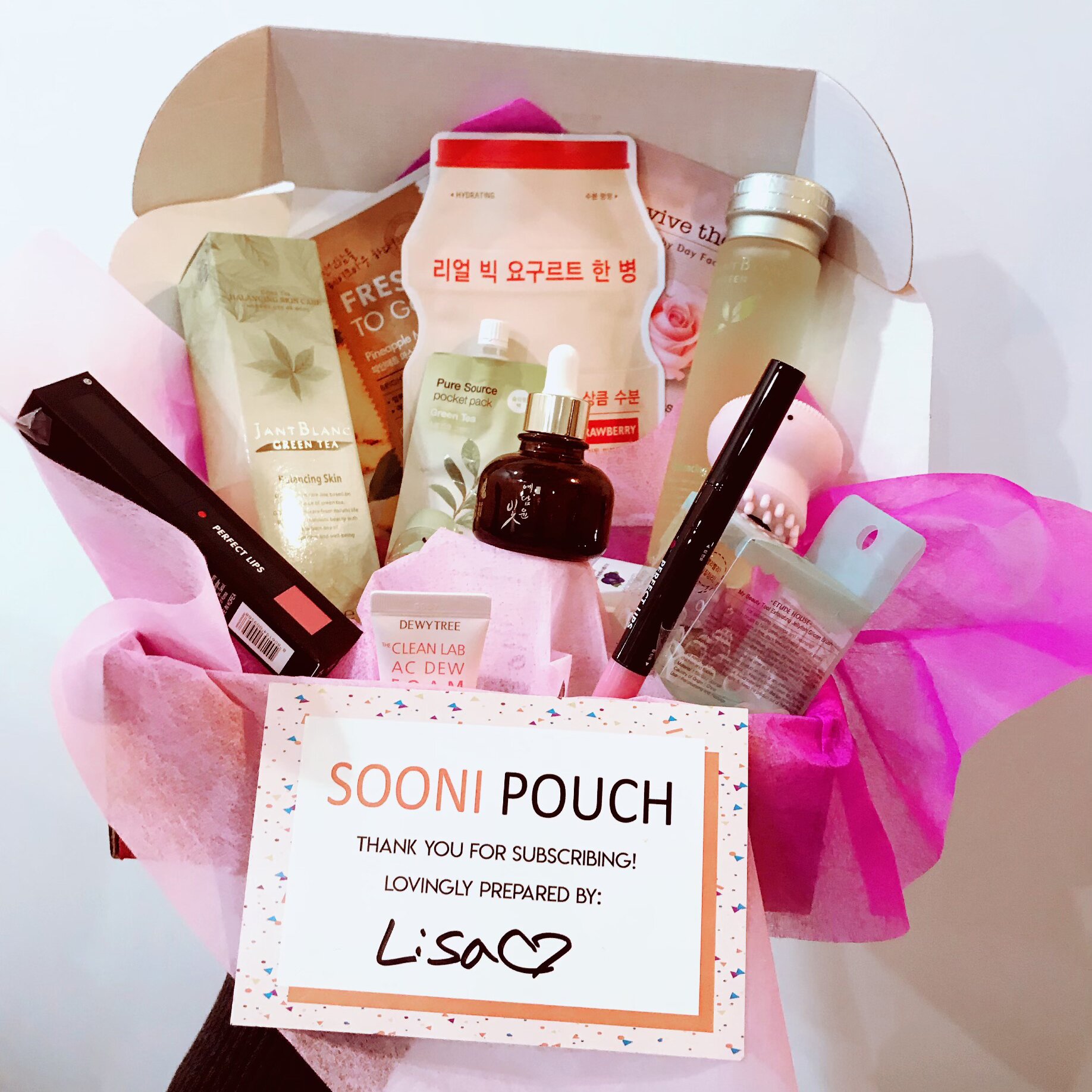 Sooni Pouch-Best Korean Beauty Box