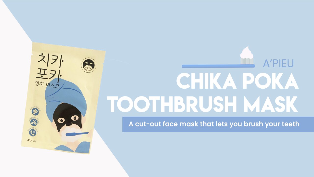 A’Pieu Chika Poka Toothbrushing Mask